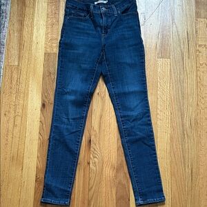 Levi 311 Shaping Skinny (W26 L 30) Women's Dark Blue Jeans